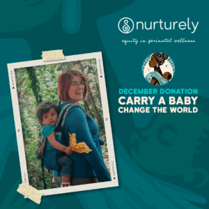 Carry a Baby, Change the World. Baby wearing #carryababy